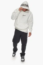 DROPSIZE HEAVY CRIME HOODIE CREAM - Image 3