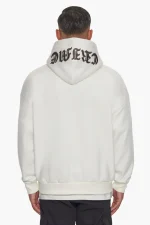 DROPSIZE HEAVY CRIME HOODIE CREAM - Image 4