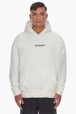 DROPSIZE HEAVY CRIME HOODIE CREAM