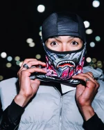 SPRAYGROUND STASHED TAGGED SKI MASK HW370 - Image 2