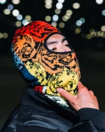 SPRAYGROUND TIGER PATTERN SKI MASK HW374 - Image 2