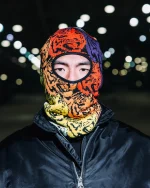 SPRAYGROUND TIGER PATTERN SKI MASK HW374 - Image 4