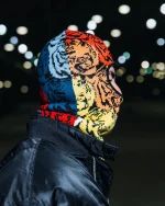 SPRAYGROUND TIGER PATTERN SKI MASK HW374 - Image 5