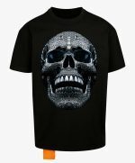 Forgotten Faces Diamond Skull Oversize Tee Black FOF0108-00007 - Image 6
