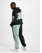DANGEROUS DNGRS CUMULUS BIG PRINT SWEATPANTS BLACK/GREY - Image 6