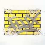 FLUX EGGSHELL STICKERS 50 PCS BRICKS YELLOW 7,4 x 10,5 cm - Image 2