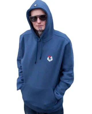 TRIBAL GEAR ORIGI OLD SCHOOL HOODIE MIDNIGHT BLUE TR2032-512
