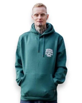 TRIBAL GEAR BLOVED WORLDWIDE HOODIE DARK TEAL TR2031-411