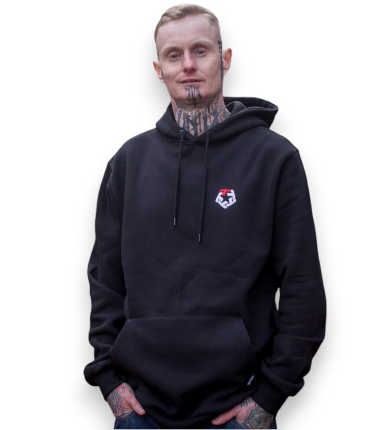 WGWGW TRIBAL GEAR ORIGI OLD SCHOOL HOODIE BLACK TR2032-005 - Image 1
