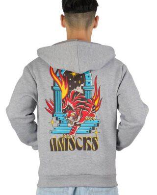 american-socks-ASG103_GuardiansGate-Hoodie__8_ AMERICAN SOCKS ASG103 GUARDIAN’S GATE ZIP HOODIE HEATHER GREY - American Socks