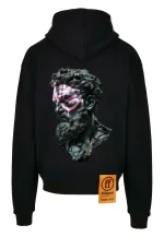 Forgotten Faces Relict Of Time Ultra Heavy Cotton Box Fit Hoodie Black FOF0121-00007 - Image 4
