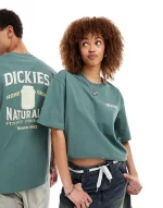 DICKIES ELLISTON TEE DARK FOREST DK0A4YRMH151 - Image 2