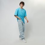 Karl Kani Retro Baggy Workwear Denim Bleached Blue KMI-PL063-090-12 - Image 9