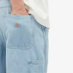 Dickies Madison Baggy Fit Denim Vintage Blue DK0A4YECC151 - Image 2