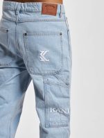 KARL KANI RETRO BAGGY WORKWEAR DENIM LIGHT BLUE KMI-PL063-090-13 - Image 3