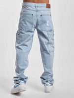 KARL KANI RETRO BAGGY WORKWEAR DENIM LIGHT BLUE KMI-PL063-090-13 - Image 2