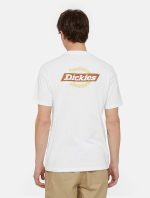 DICKIES RUSTON TEE WHT/PALE GREEN DK0A4XDCH801 - Image 2