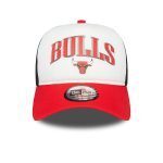 New Era Chicago Bulls NBA Retro Red E-Frame Trucker Cap 60434967 - Image 5