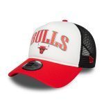 New Era Chicago Bulls NBA Retro Red E-Frame Trucker Cap 60434967