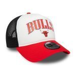 New Era Chicago Bulls NBA Retro Red E-Frame Trucker Cap 60434967 - Image 4