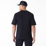 New Era Flag Black Oversized T-Shirt Black 60435390 - Image 5