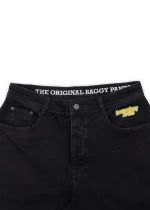 HOMEBOY X-TRA MONSTER SHORTS WASHED BLACK 01SH1084-84 - Image 5