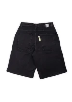 HOMEBOY X-TRA MONSTER SHORTS WASHED BLACK 01SH1084-84 - Image 4