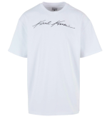 Karl Kani Autograph Heavy Jersey Boxy Tee White Km241-059-1