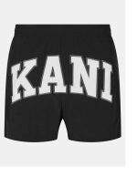 Karl Kani Serif Board Shorts Black/white Black Km241-052-1 - Image 2