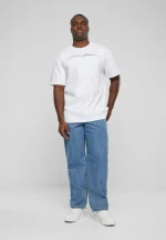 Karl Kani Autograph Heavy Jersey Boxy Tee White Km241-059-1 - Image 5