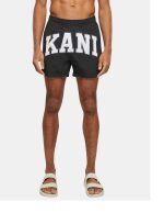 Karl Kani Serif Board Shorts Black/white Black Km241-052-1 - Image 3