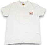 Hip Hop Shop Crew Globe Logo Tee White