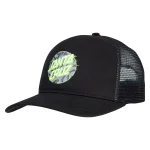 Santa Cruz Vivid Slick Dot Meshback Black SCA-CAP-0474