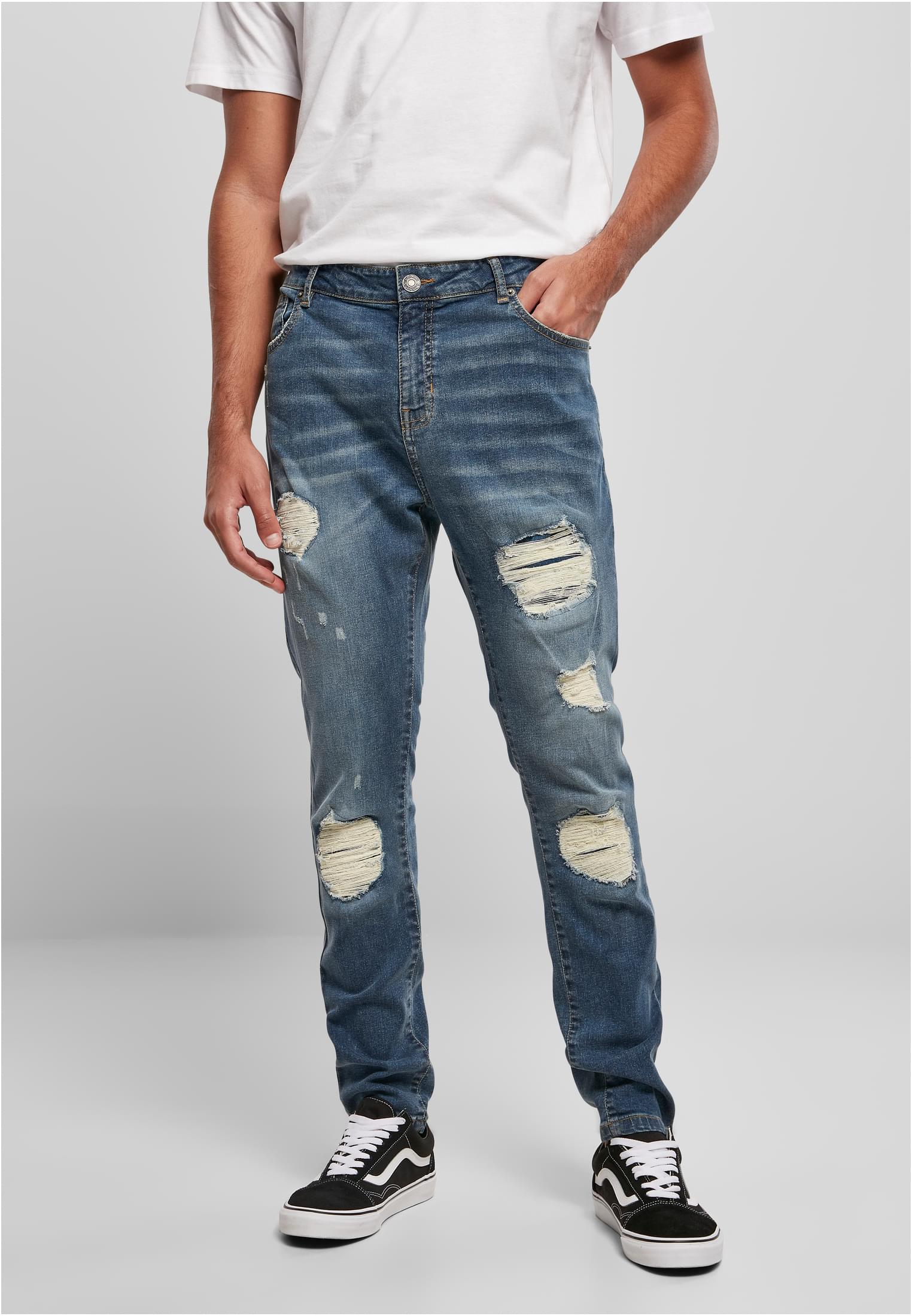UrbanClassics Heavy Destroyed Slim Fit Jeans