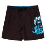 Santa Cruz Screaming Wave Swimshort Black SCA-SHR-5032