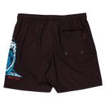 Santa Cruz Screaming Wave Swimshort Black SCA-SHR-5032 - Image 3