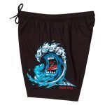 Santa Cruz Screaming Wave Swimshort Black SCA-SHR-5032 - Image 2