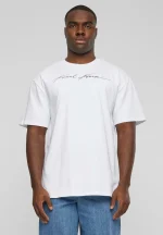 Karl Kani Autograph Heavy Jersey Boxy Tee White Km241-059-1 - Image 3