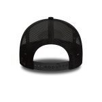 New Era Oval Black Trucker Cap Black 60435037 - Image 2