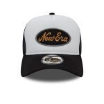 New Era Oval Black Trucker Cap Black 60435037 - Image 4