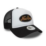 New Era Oval Black Trucker Cap Black 60435037 - Image 3