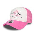 New Era Foam Front Pink E-Frame Trucker Cap Pink 60435007
