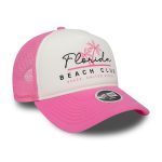New Era Foam Front Pink E-Frame Trucker Cap Pink 60435007 - Image 4