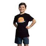 Santa Cruz Youth Sundown Dot Front T-Shirt Black SCA-YTE-1603 - Image 5