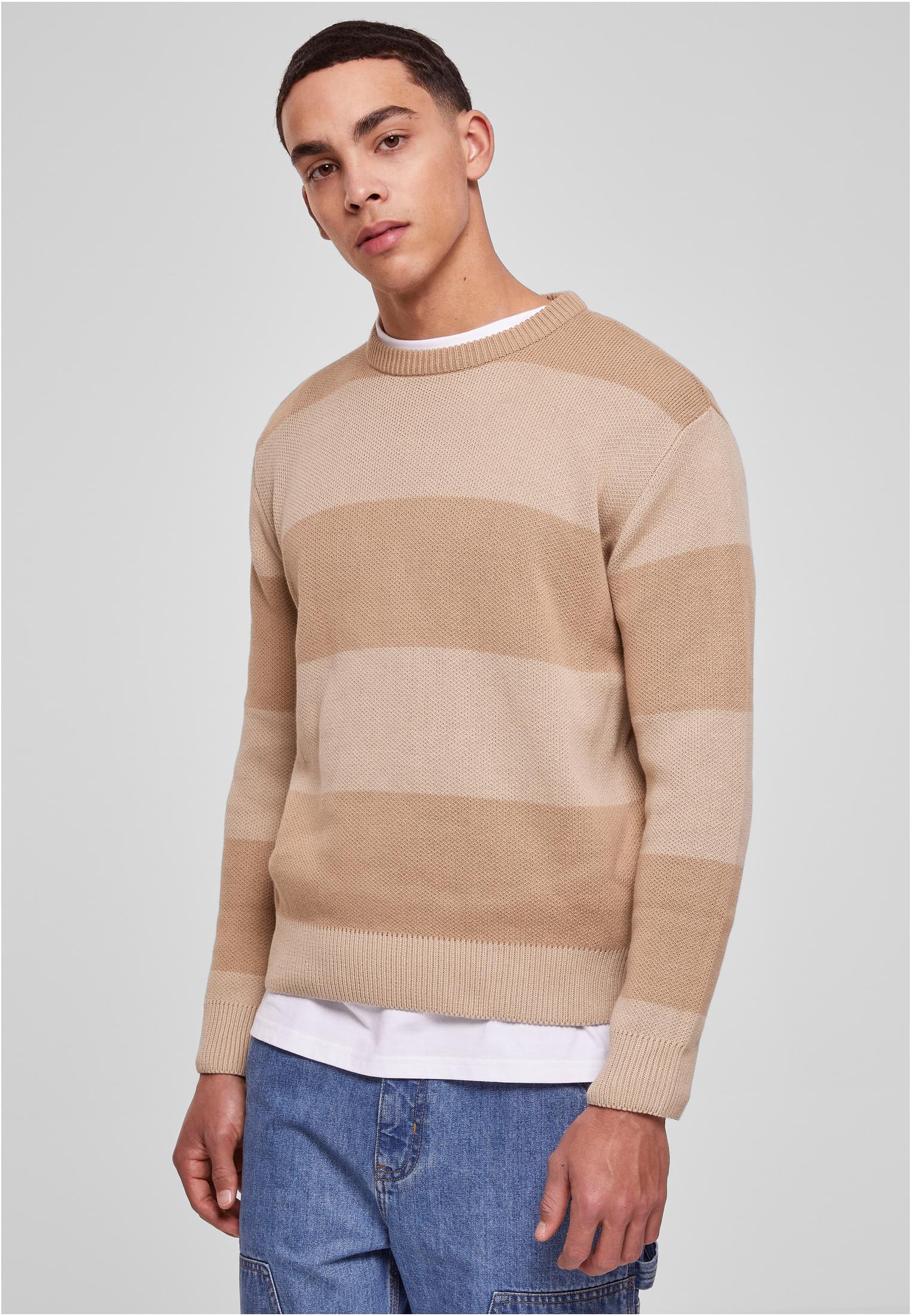 UrbanClassics Heavy Oversized Striped Sweatshirt
