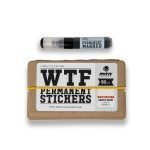 MTN WTF SET AGAIN & AGAIN STICKERS 50 UNITS AND MARKER
