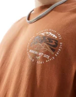 Dickies Stanardsville Short Sleeve T-Shirt Light Brown DK0A4YR2H161 - Image 3