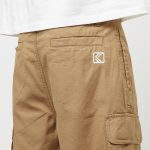 Karl Kani Retro Washed Cargo Shorts Sand Brown KM242-017-1 - Image 2