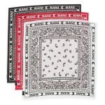 Karl Kani Signature Paisley Bandanas (3 Pack) black/white/red 50 x 50 cm KA242-014-1