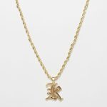 Karl Kani Old English Charm Helix Chain Gold KA242-034-1 Length: approx. 30 cm - Image 3